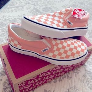 Vans Size 2 NIB Salmon